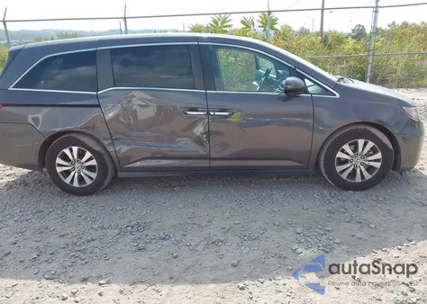 2016 Honda Odyssey Exl из США, поврежденный, VIN 5FNRL5H63GB043523